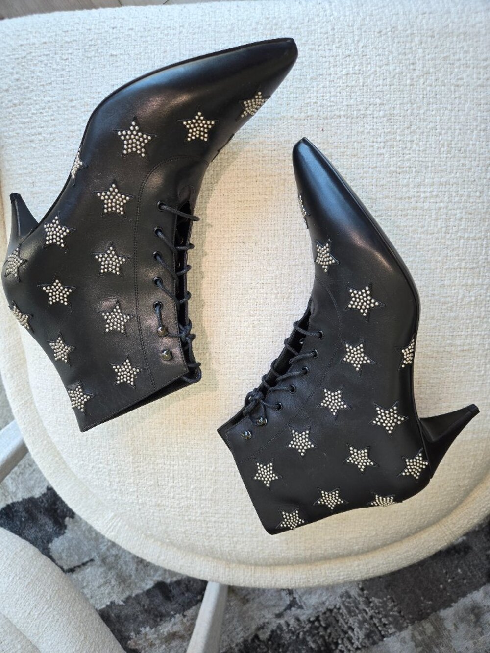 SAINT LAURENT ANKLE BOOTIES